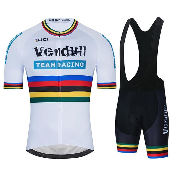 racing sets 2021 vd sport short sleeve cycling jersey set race summer bike shirt breathable quick dry bicycle sports wear, Black;blue